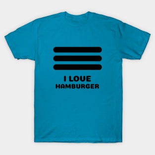 UX: I love Hamburger T-Shirt